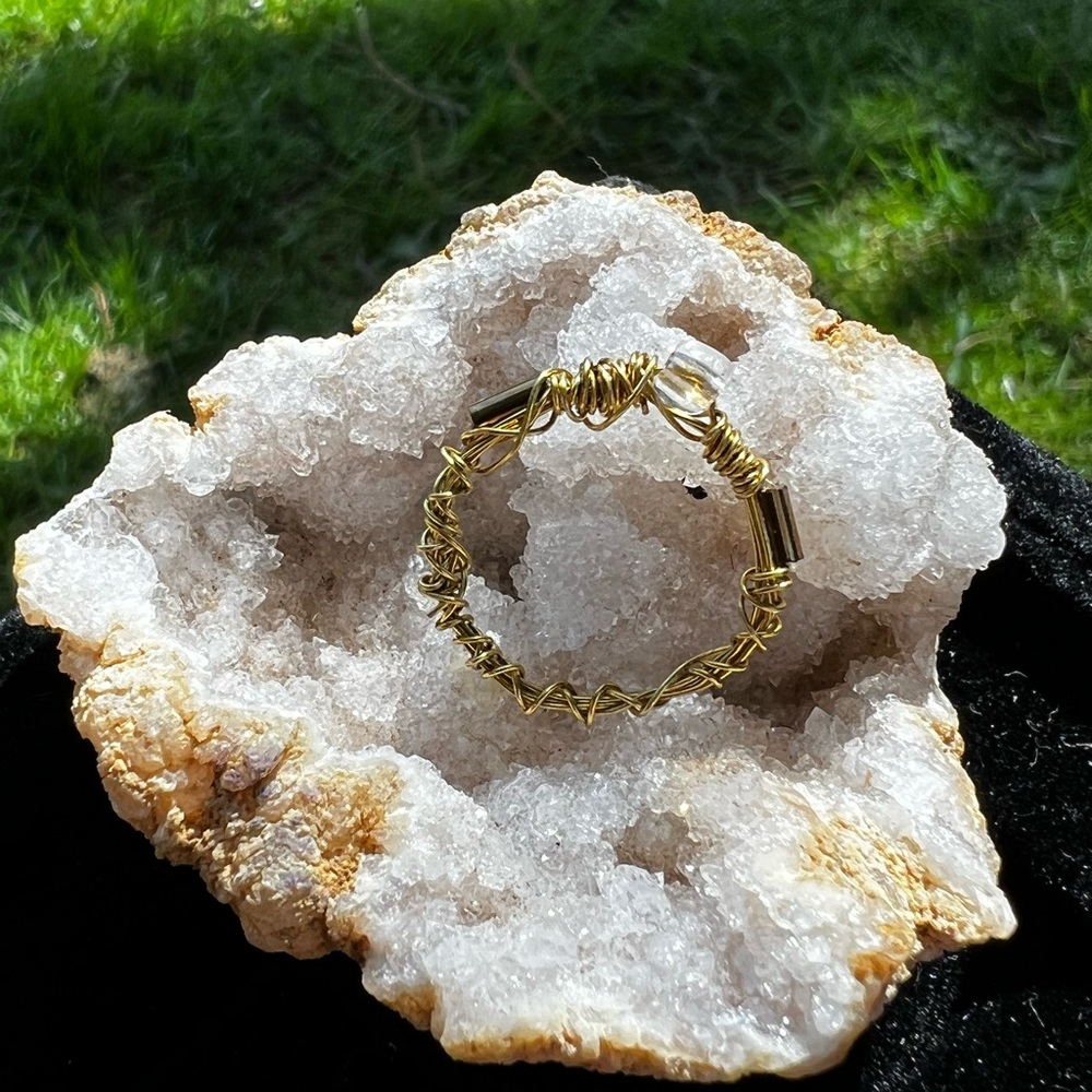 Metal wrap ring